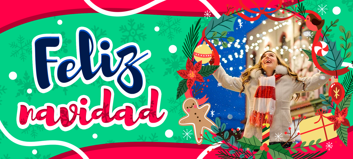 TAZA NAVIDAD COLORIDA