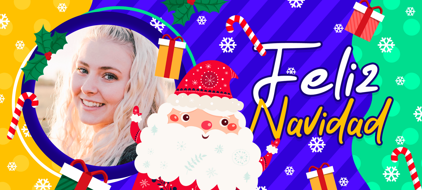 TAZA NAVIDAD COLORIDA