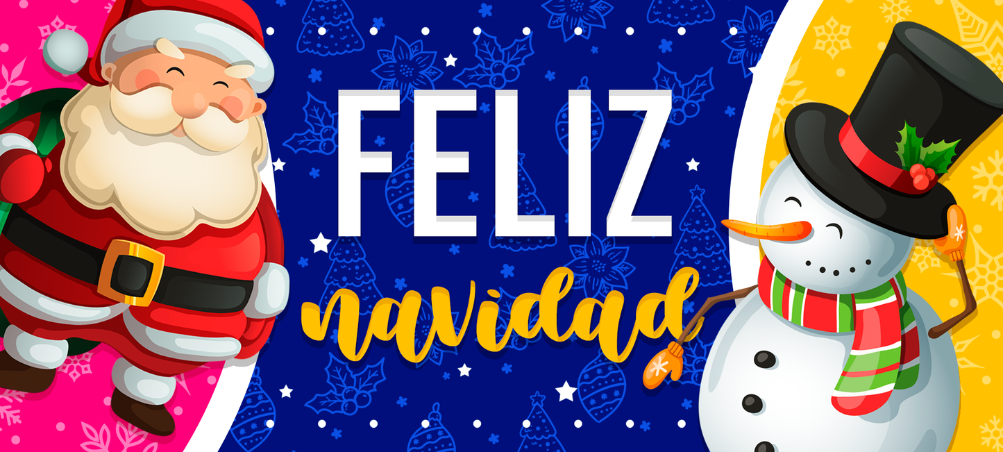 TAZA NAVIDAD COLORIDA