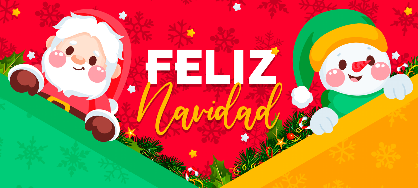 TAZA NAVIDAD COLORIDA