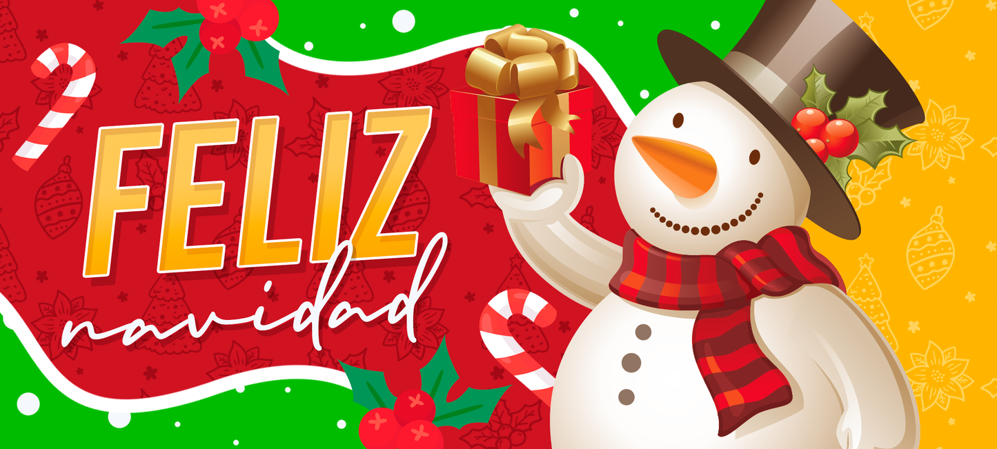 TAZA NAVIDAD COLORIDA