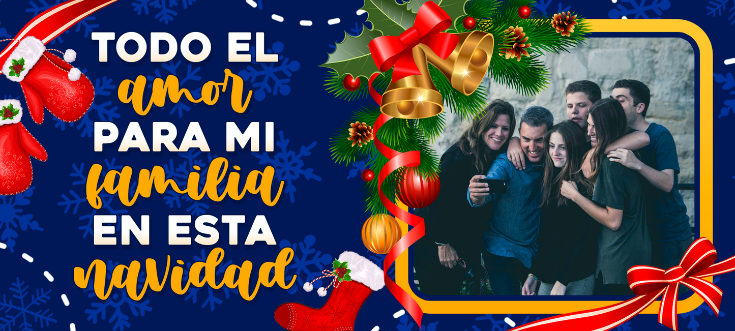 TAZA NAVIDAD EN FAMILIA