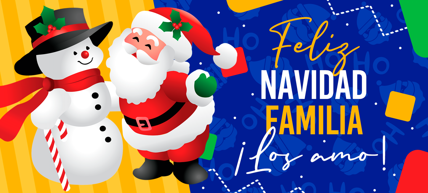 TAZA NAVIDAD EN FAMILIA